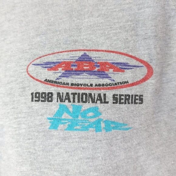 Rad Canyon BMX T Shirt Vintage 90s 1998 Nationals No Fear ABA Race Mens Size Med - Picture 3 of 6